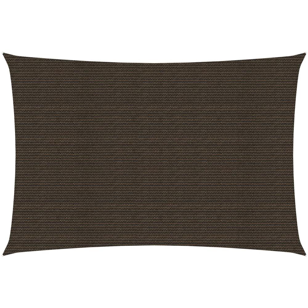 Vela Parasole 160 g / m² Marrone 2x4,5 m in HDPE - Foto 1