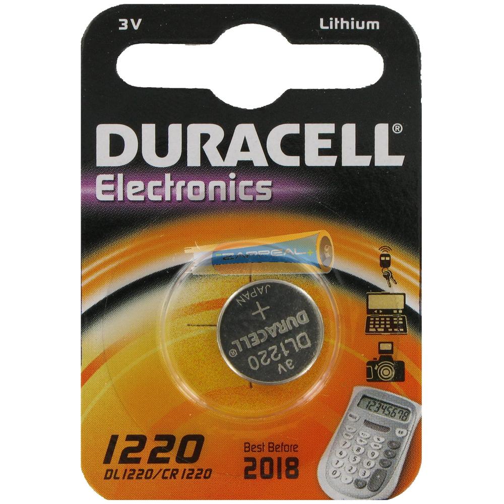 DL1220, Litio, Button / coin, 3V, 3 mm, 2,2 cm, 9g - Foto 2