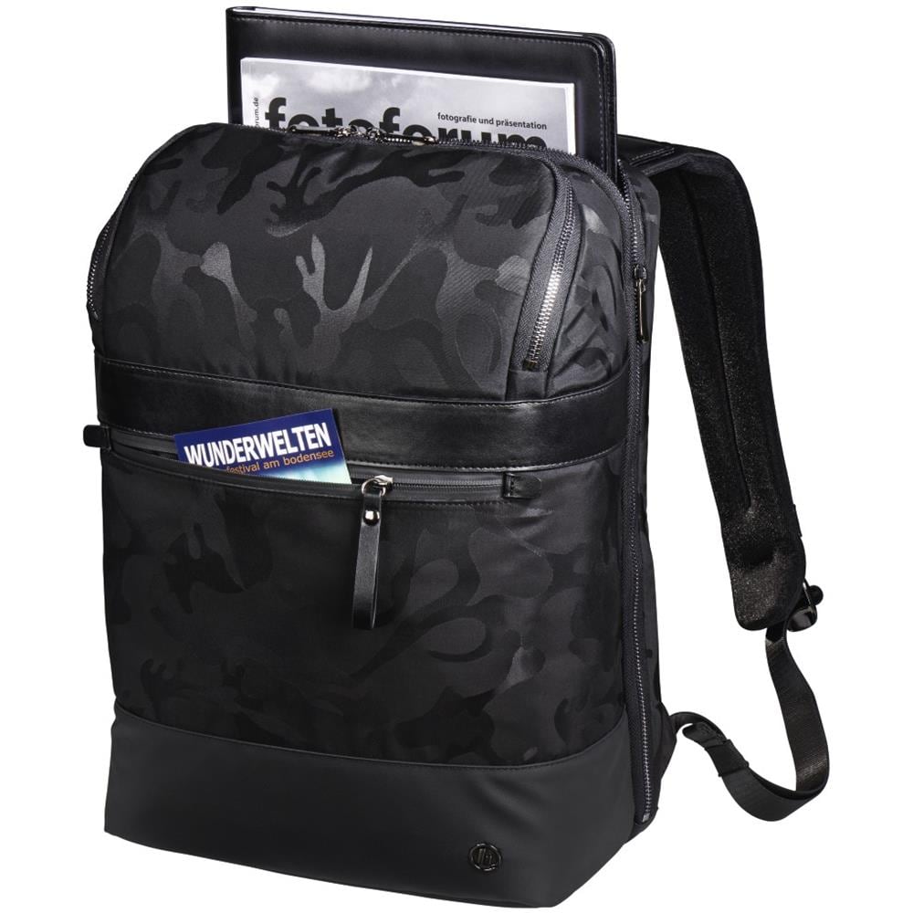 Camo Select, 40cm (15.6"), Black / Camouflage 15.6" Zaino Nero, Mimetico - Foto 2