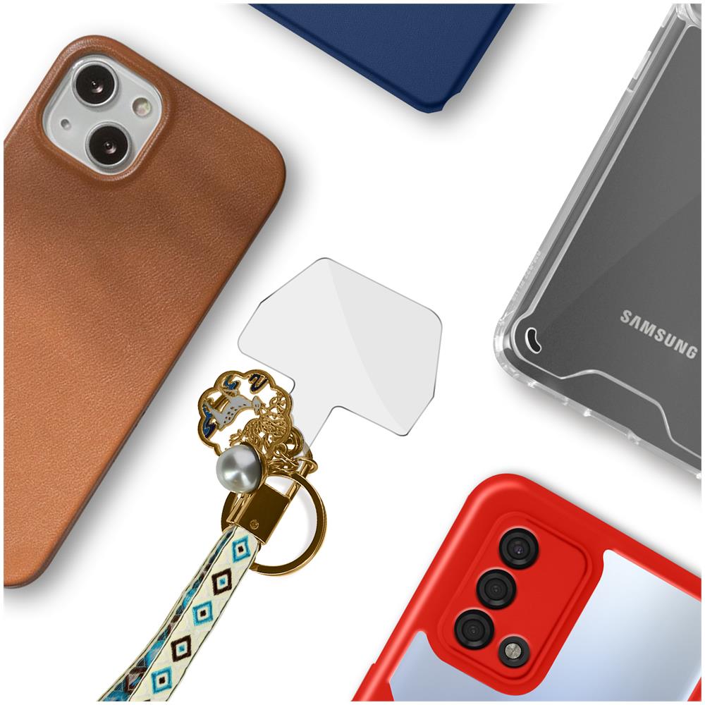 Collana Universale Per Smartphone, Nastro Di Cotone Colorato - Design Azteco - Foto 5