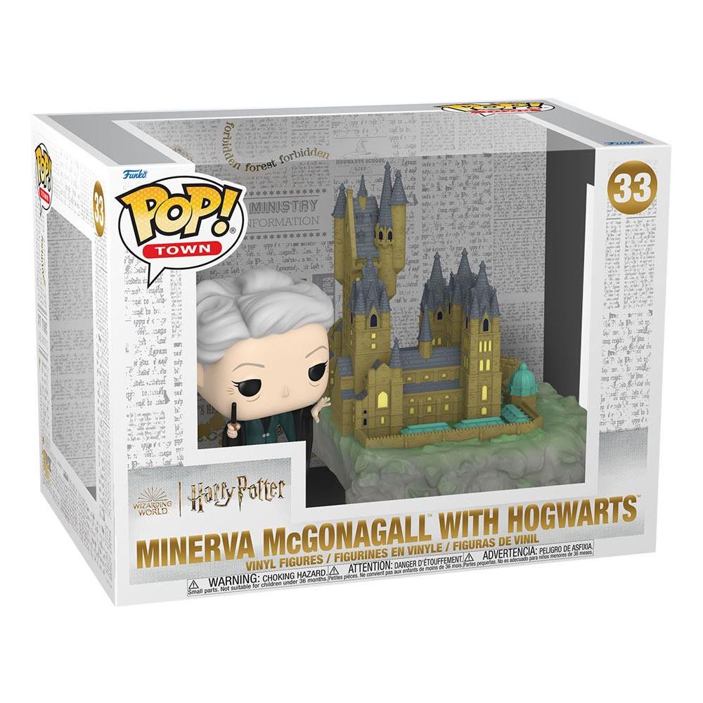 Harry Potter - Chamber Of Secrets Anniversary Pop! Town Vinyl Figure Minerva W / hogwarts 9 Cm - Foto 1