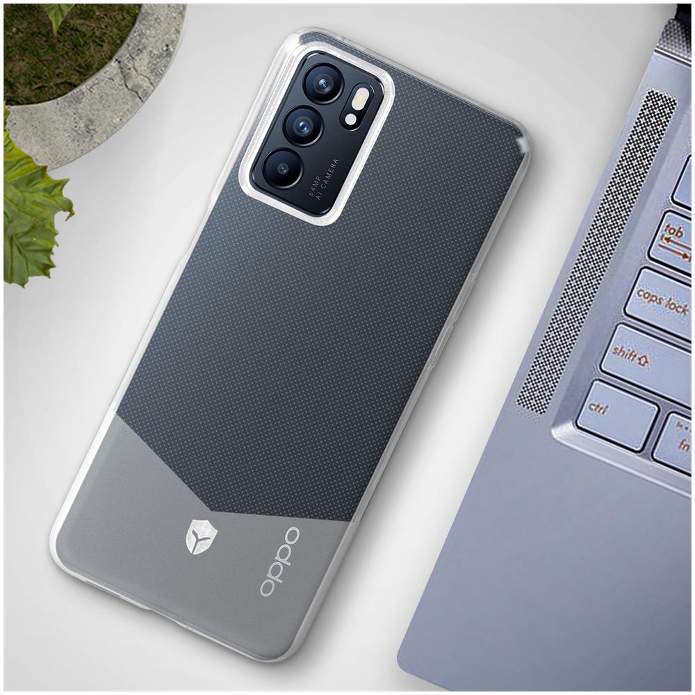 Cover Oppo Reno 6 5g Sistema Triasse Anticadute Pure Trasparente - Foto 7