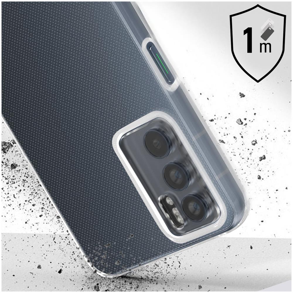 Cover Oppo Reno 6 5g Sistema Triasse Anticadute Pure Trasparente - Foto 2