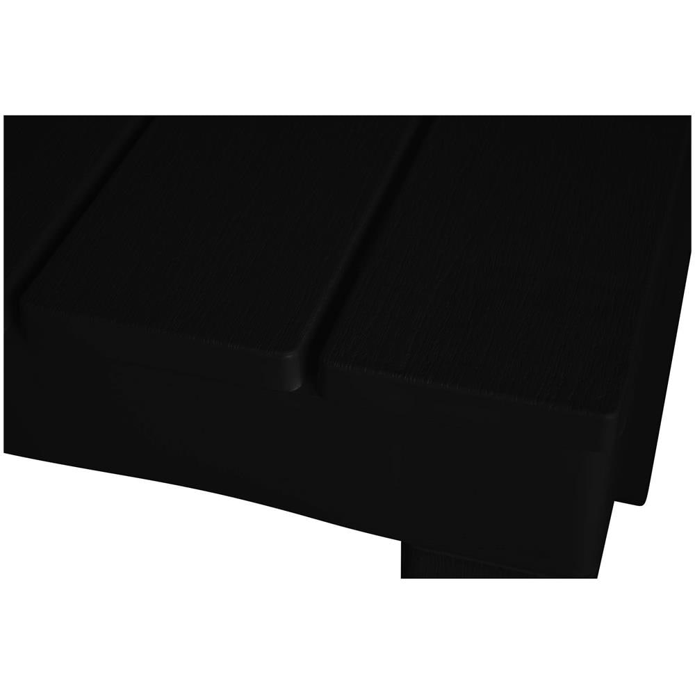 Tavolo Da Esterno Vicenza, Tavolo Quadrato Da Giardino, Tavolino Fisso Indoor E Outdoor, 100% Made In Italy, 100% Made In Italy, 78x78h72 Cm, Antracite - Foto 3