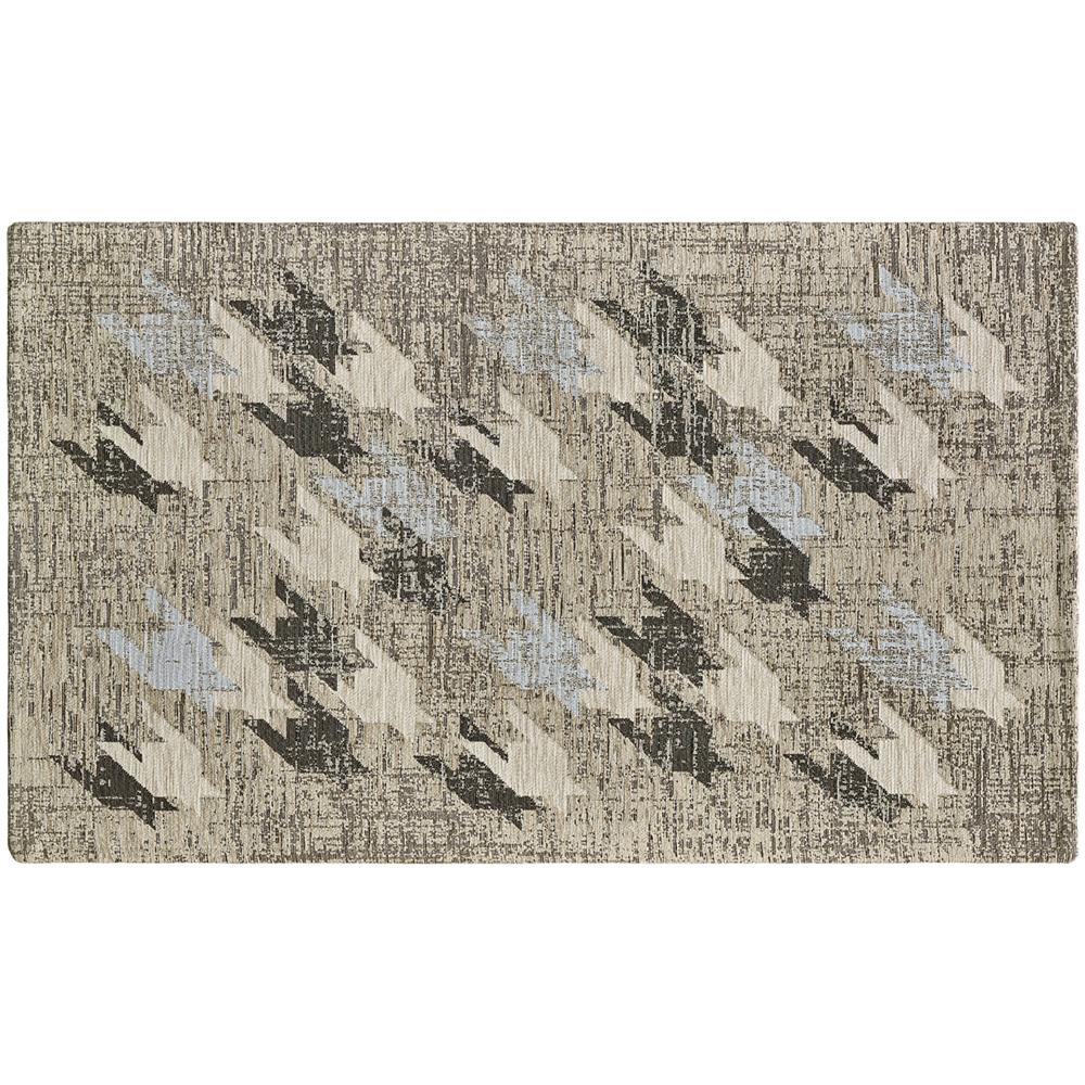 Tappeto Arredo Salotto Antiscivolo Scendiletto Camera Dis. Galles By Suardi 140x200 Tortora - Foto 1