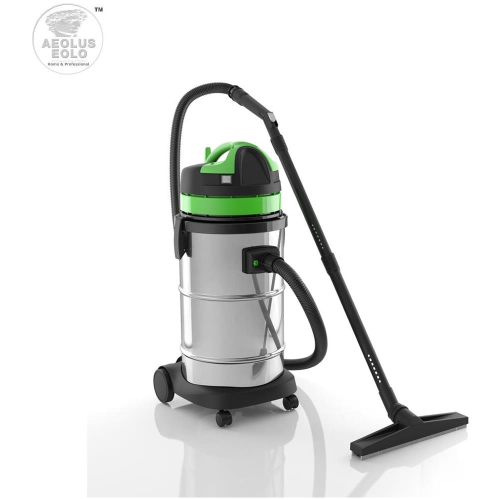 Aspirapolvere professionale Eolo LP26 INOX GT V6 aspiraliquidi e aspirasolidi con carrello per grandi superfici con accessori Made in Italy - Foto 1