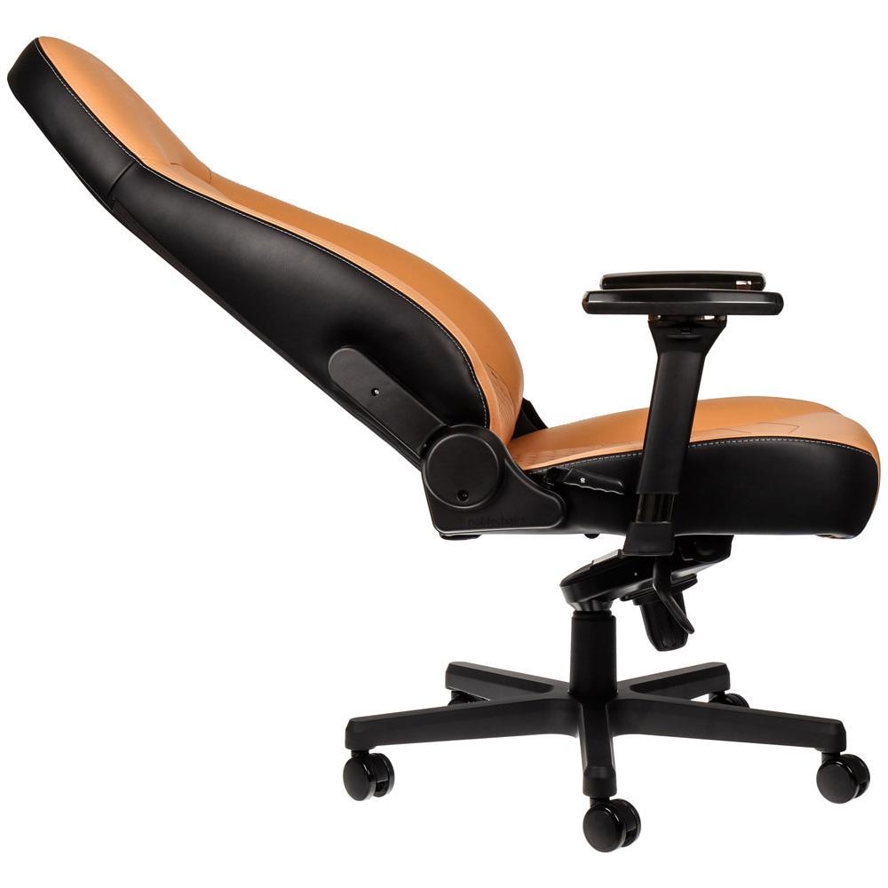 Sedia Gaming - ICON Stuhl - Vera Pelle Cognac / Nero - Foto 5