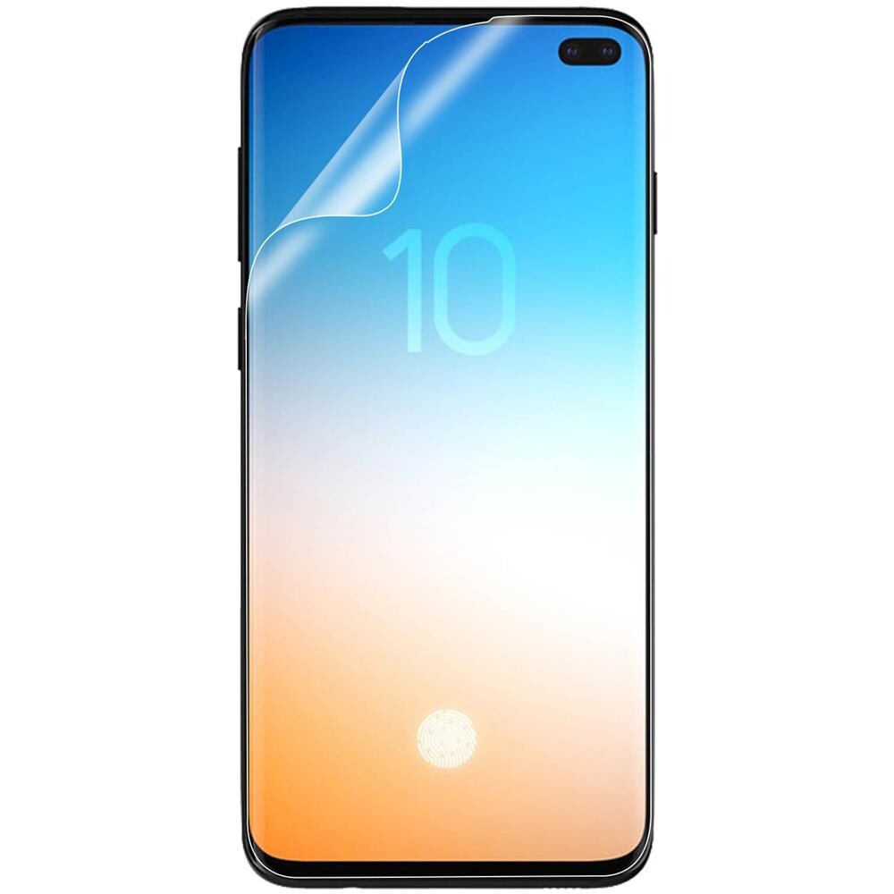 Pellicola Galaxy S10 Plus Protezione Schermo Ricurvo Lattice Trasparente - Foto 2