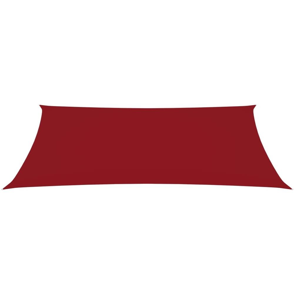 Parasole a Vela Oxford Rettangolare 3x6 m Rosso - Foto 2