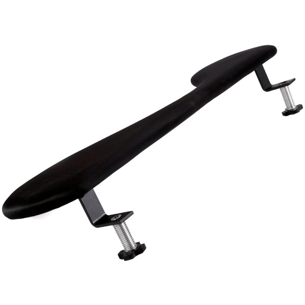 Poggia braccia ergonomico, Nero, 210 x 660 x 23 mm, Vinile, Legno - Foto 5