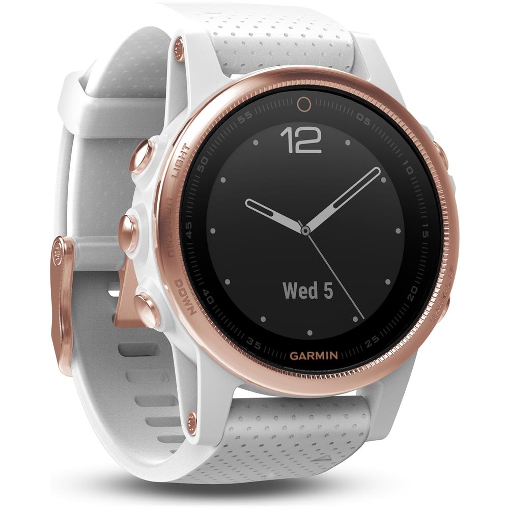 Orologio Fenix 5S GPS con Misurazione Frequenza Cardiaca al Polso Colore Rose Goldtone - Foto 2