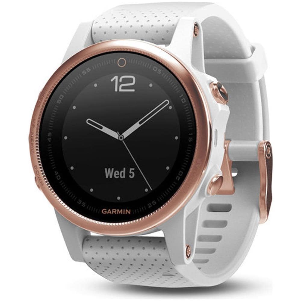 Orologio Fenix 5S GPS con Misurazione Frequenza Cardiaca al Polso Colore Rose Goldtone - Foto 1