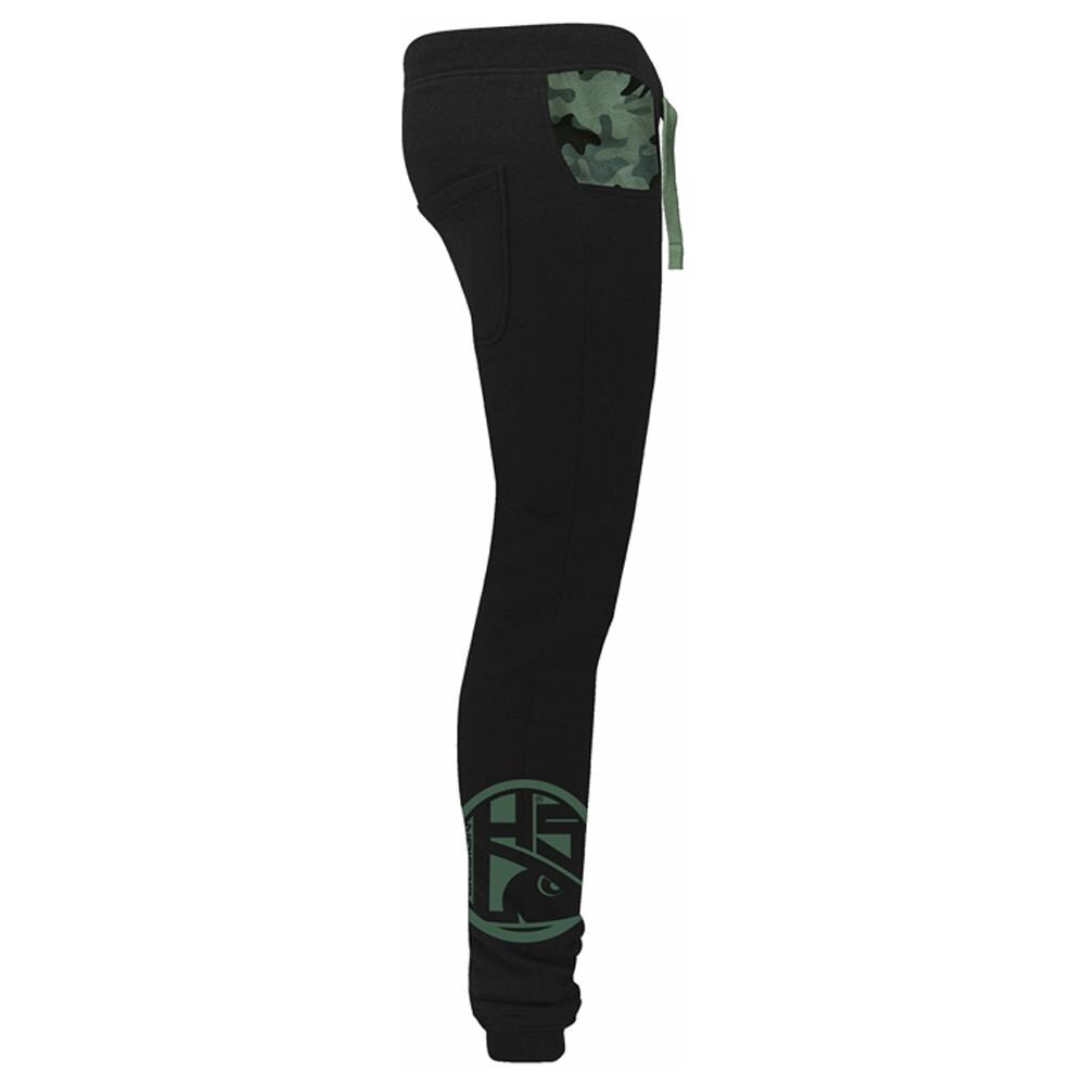 Jogpant With Camo Details M Nero / verde Militare - Foto 3