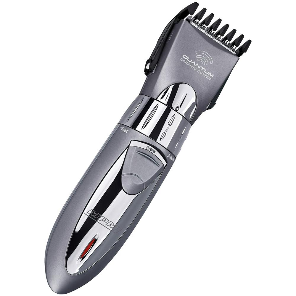 Mpm Mmw-01 Rasoio Elettrico Da Uomo, Cordless, Regolazione Del Taglio, Lama In Ceramica  Grigio - Foto 1