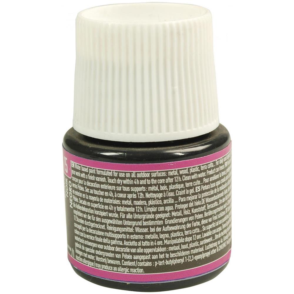 Pittura Acrilica Multisuperficie Per Esterni - Nero - 45 Ml - Foto 1