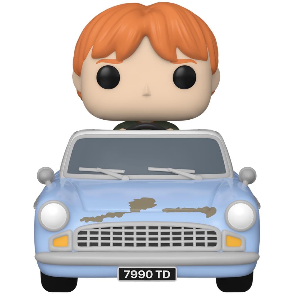 Harry Potter - Chamber Of Secrets Anniversary Pop! Rides Vinyl Figure Ron W / car 15 Cm - Foto 2