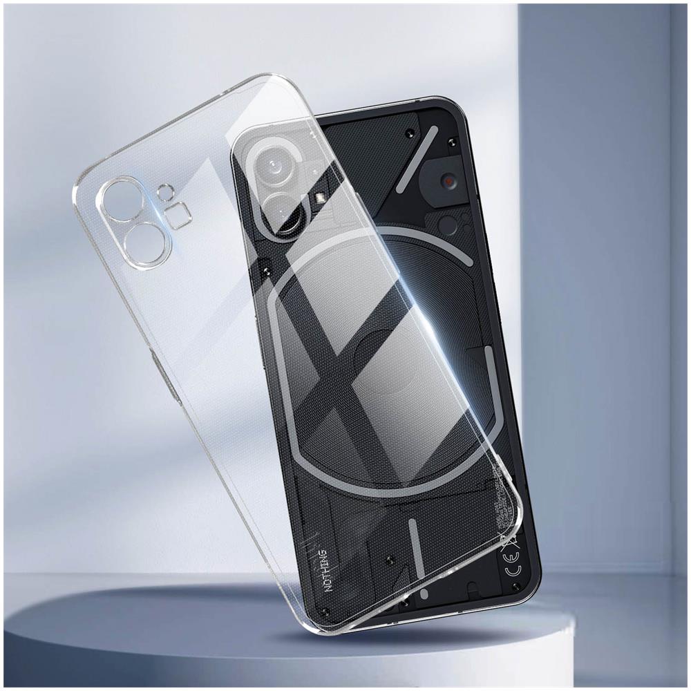 Cover In Silicone Nothing Phone 1 Di Trasparente - Foto 5