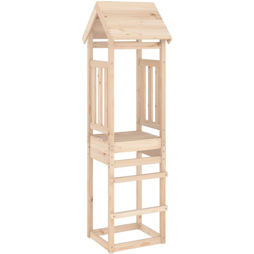 Torre da Gioco 52,5x46,5x206,5 cm in Legno Massello di Pino - Foto 1
