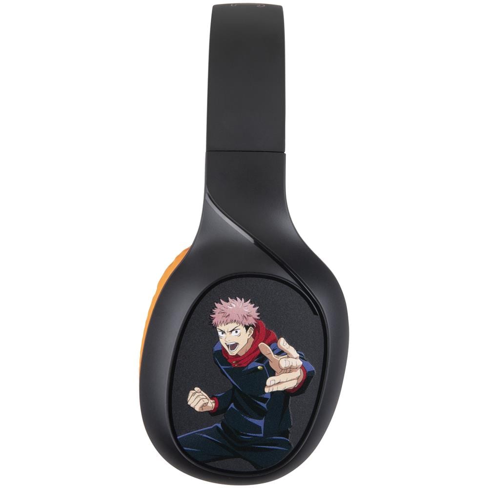 KX JUJUTSU BT HEADPHONES Auricolare Con cavo e senza cavo A Padiglione Gaming Bluetooth Nero, Arancione - Foto 2