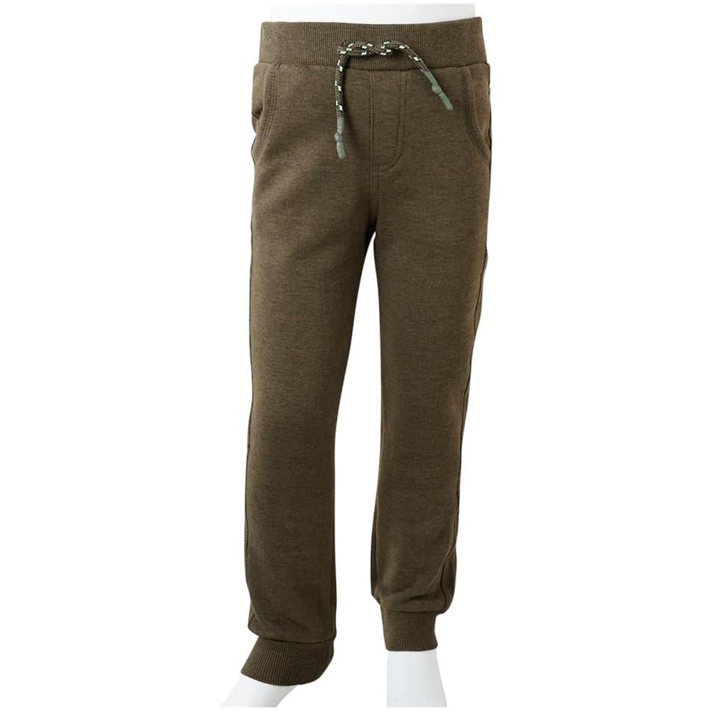 Pantaloni Tuta per Bambini Cachi Mélange 128 - Foto 9