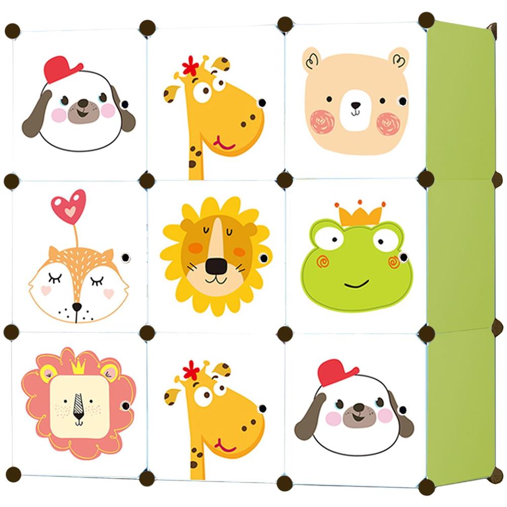 ARMADIO MODULARE PER BAMBINI Salvaspazio Design da favola x 9 - W01 - Foto 1