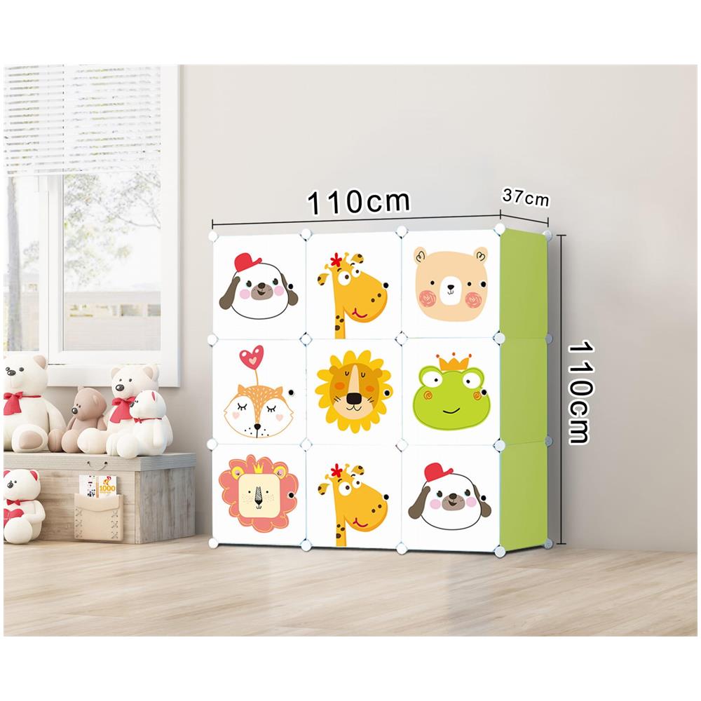 ARMADIO MODULARE PER BAMBINI Salvaspazio Design da favola x 9 - W01 - Foto 2