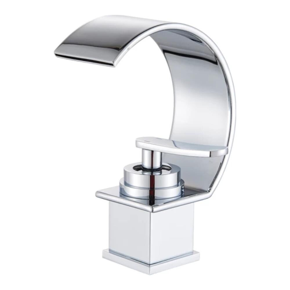 Rubinetto per lavabo da bagno, Blackswan, tipo M44, modello cromato, misura 18 cm - Foto 1