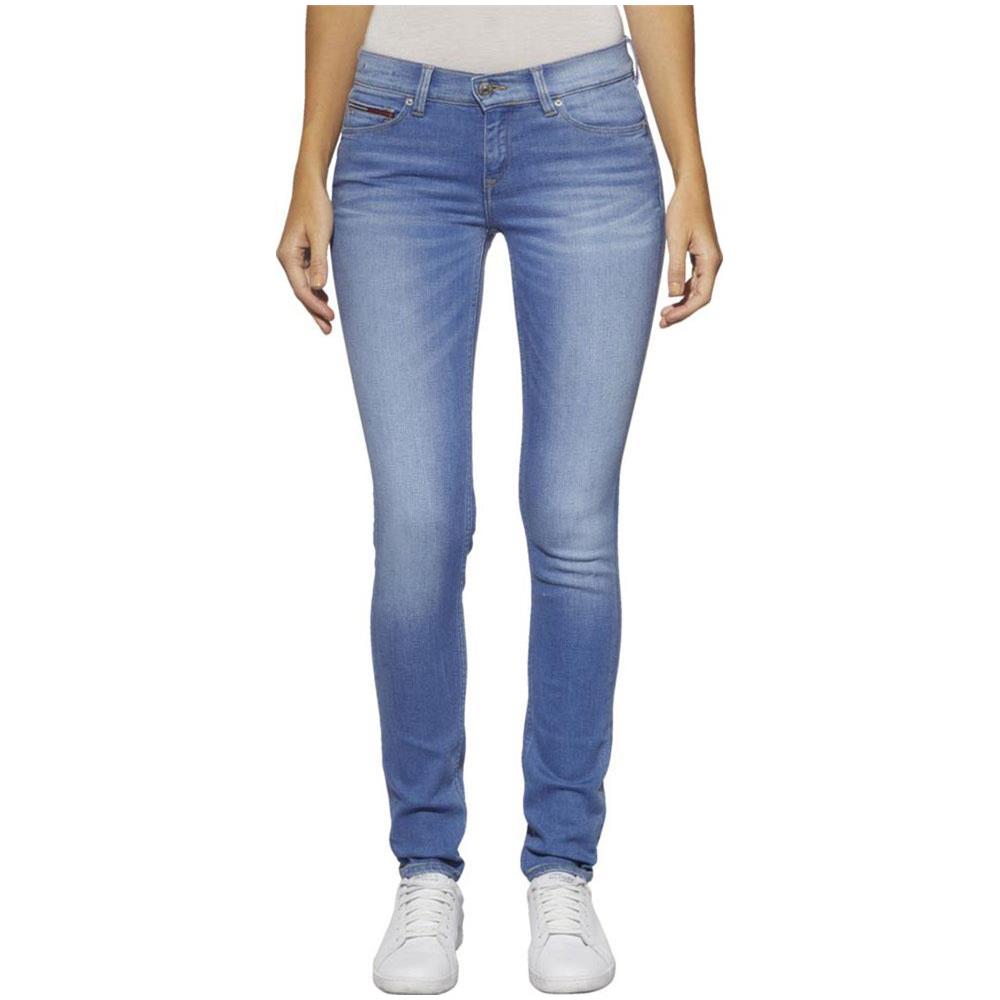 Tommy jeans - Pantaloni Tommy Hilfiger Mid Rise Skinny Fit Nora L32  Abbigliamento Donna W24-l32 - ePRICE