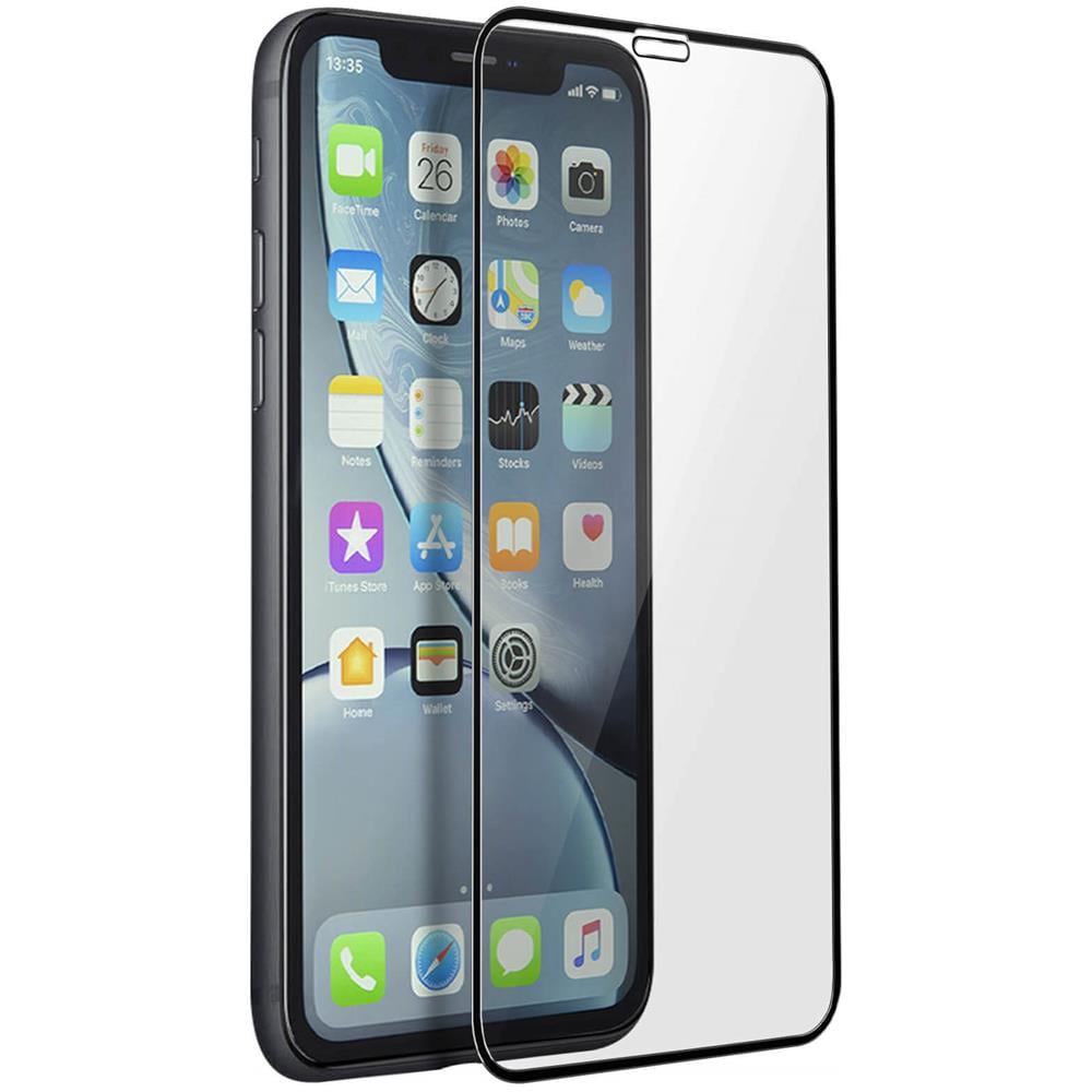 Pellicola Schermo Iphone X/xs Vetro Temperato Smussato Trasparente Bordo Nero - Foto 5