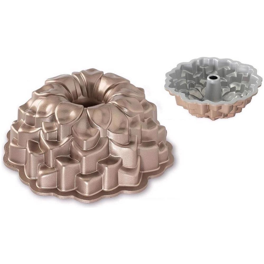 Nordicware Stampo Blossom Ø 26 X 10 Cm In Alluminio Pressofuso Qualità Extra - Foto 2