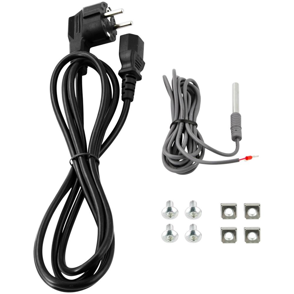 , Pacchetto Ventola 1u 19 ""con 2 Ventole, Termostato, 230v - Foto 2