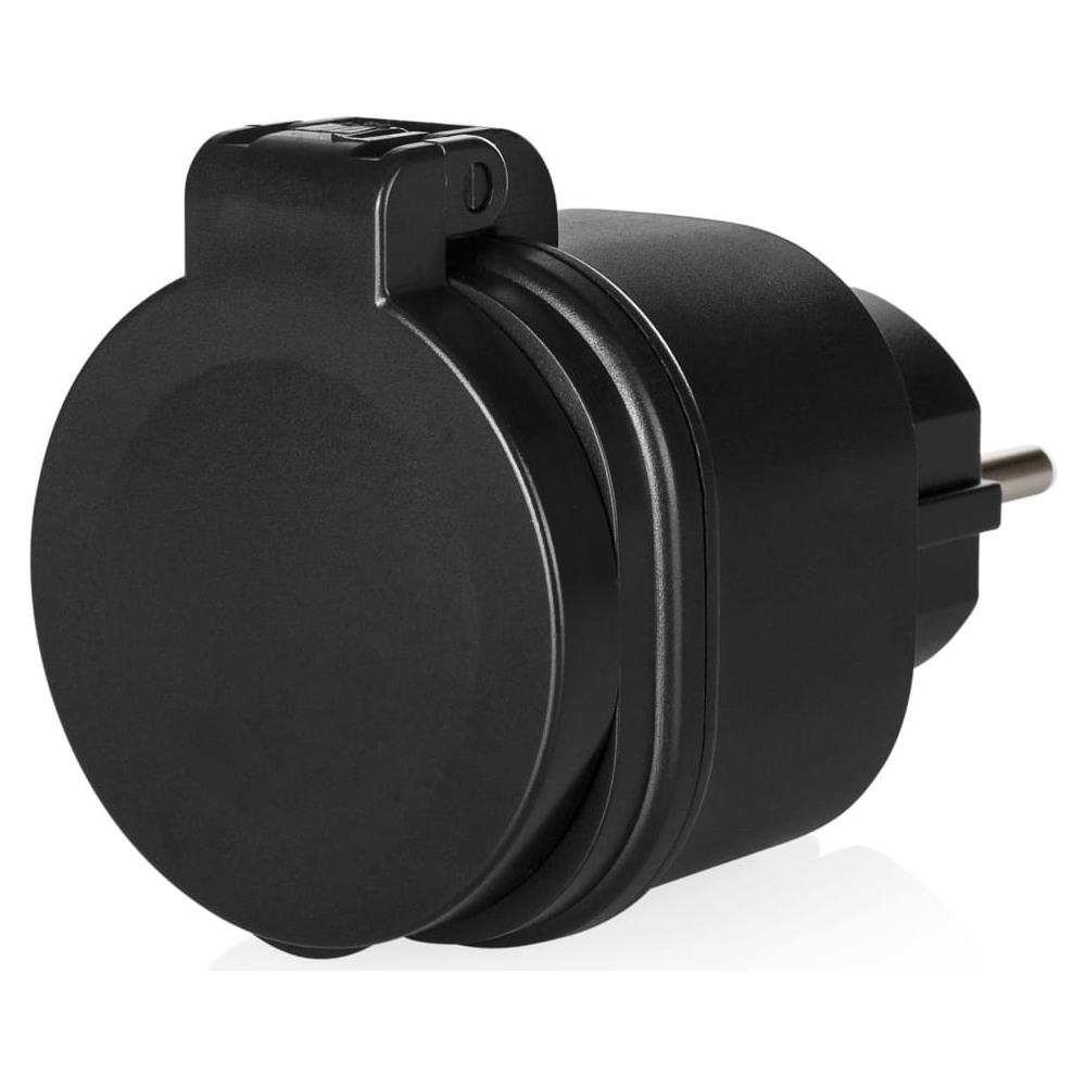 Set di Mini Interruttori da Esterno 7,2x7,6x1,4 cm Nero - Foto 3