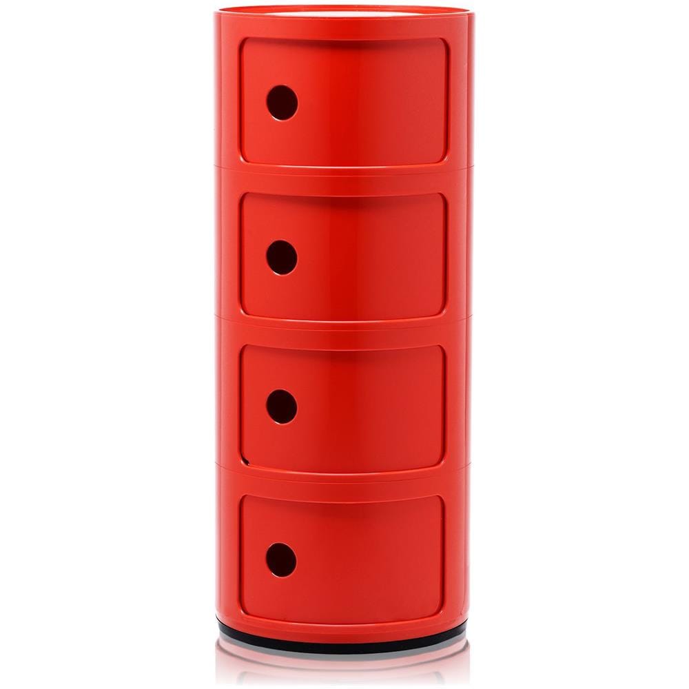 Componibile Kartell 4 Elementi Rosso - Foto 1