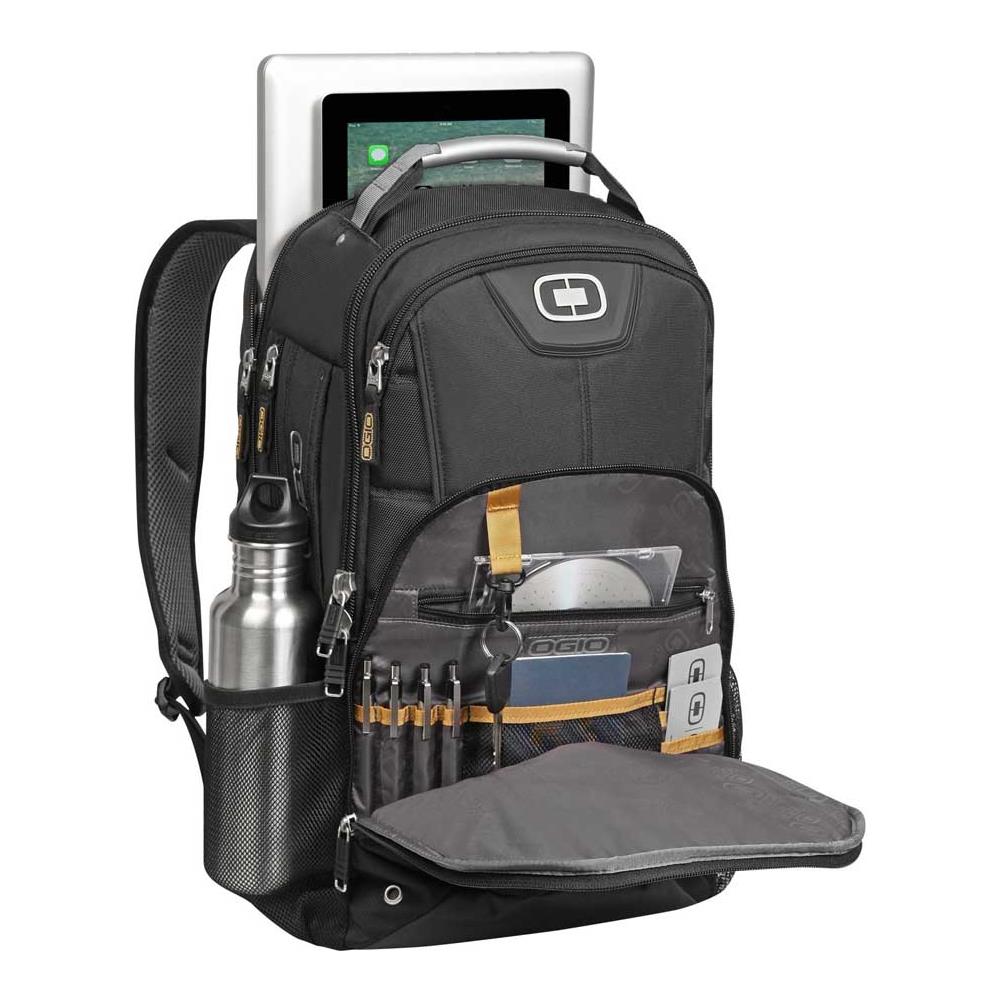 Axle, Nero, Grigio, Poliestere, Laptop Backpack, 279,4 x 31,7 x 406,4 mm, 330,2 x 234,9 x 488,9 mm, 19.25" x 13" x 9.25" - Foto 2