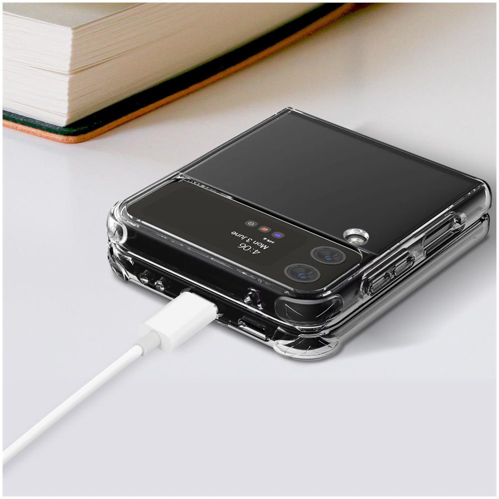 Cover Samsung Galaxy Z Flip3 Anticadue Di 2m Air Trasparente - Foto 6