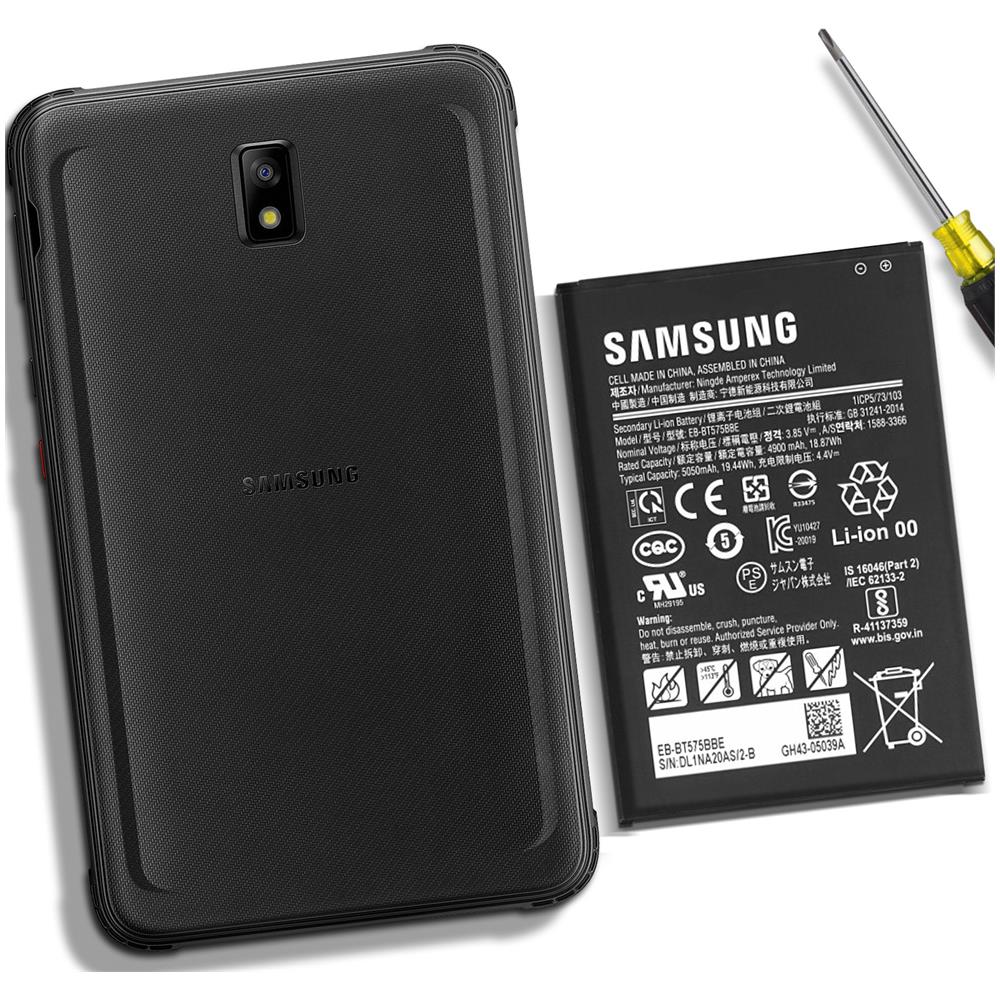 Batteria Interna Tab Active 3 5050mah Originale Eb-bt575bbe - Foto 5