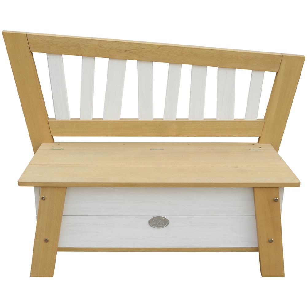 Crooked Corky Storage Bench Brown /white Panca porta giocattoli Libera installazione Marrone, Bianco - Foto 1