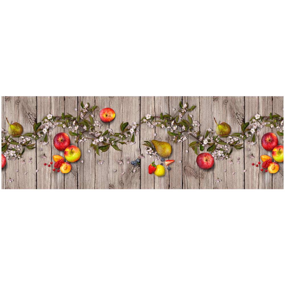 Tappeto Passatoia Cucina Antiscivolo Stampa Digitale Disegno Mele 50x280 Mele - Foto 2