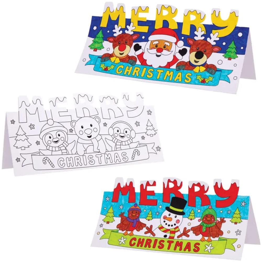 Ltd Colore Natalizio In Biglietto Pop-up, Arti Festive E Artigianato (confezione Da 10) - Foto 1