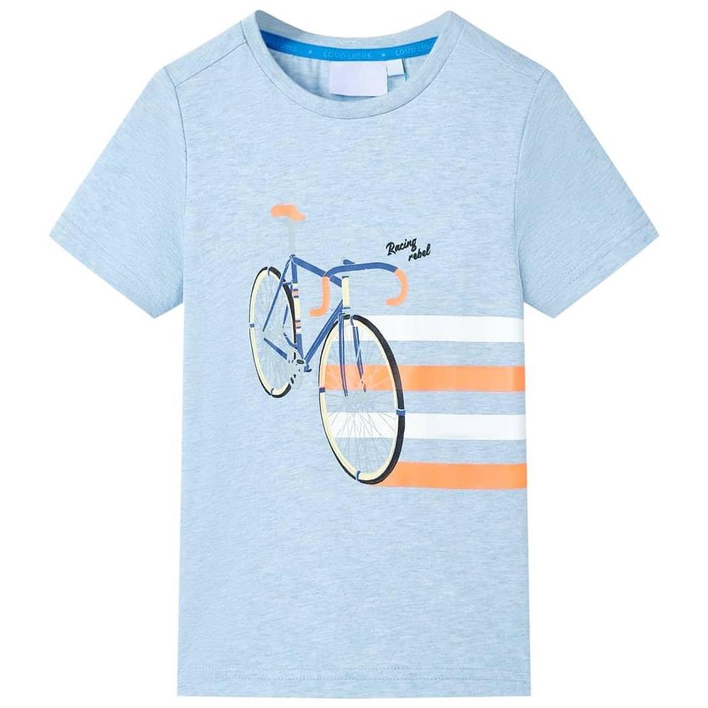 Maglietta da Bambino Blu Tenue Mélange 128 - Foto 1