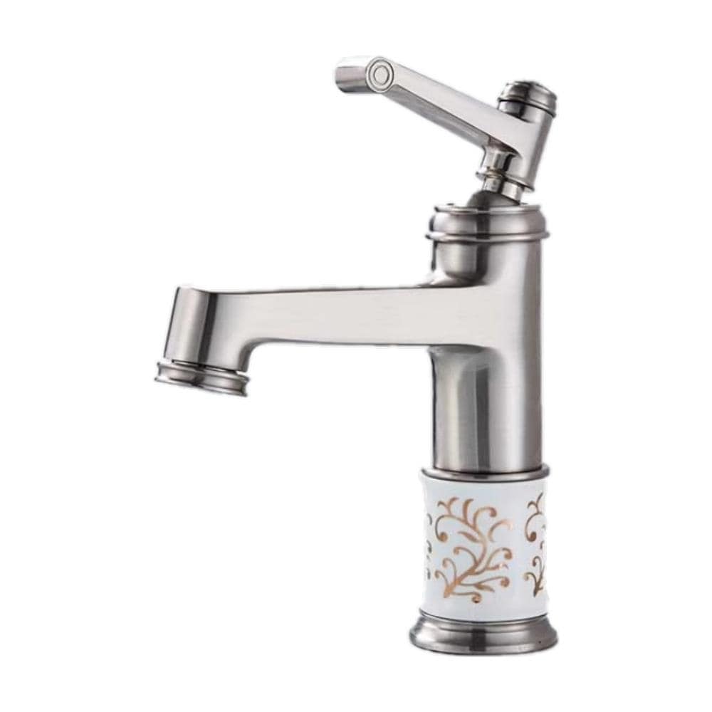 Rubinetto per lavabo da bagno, Blackswan, tipo M43, modello nichelato, misura 21,5 cm - Foto 1