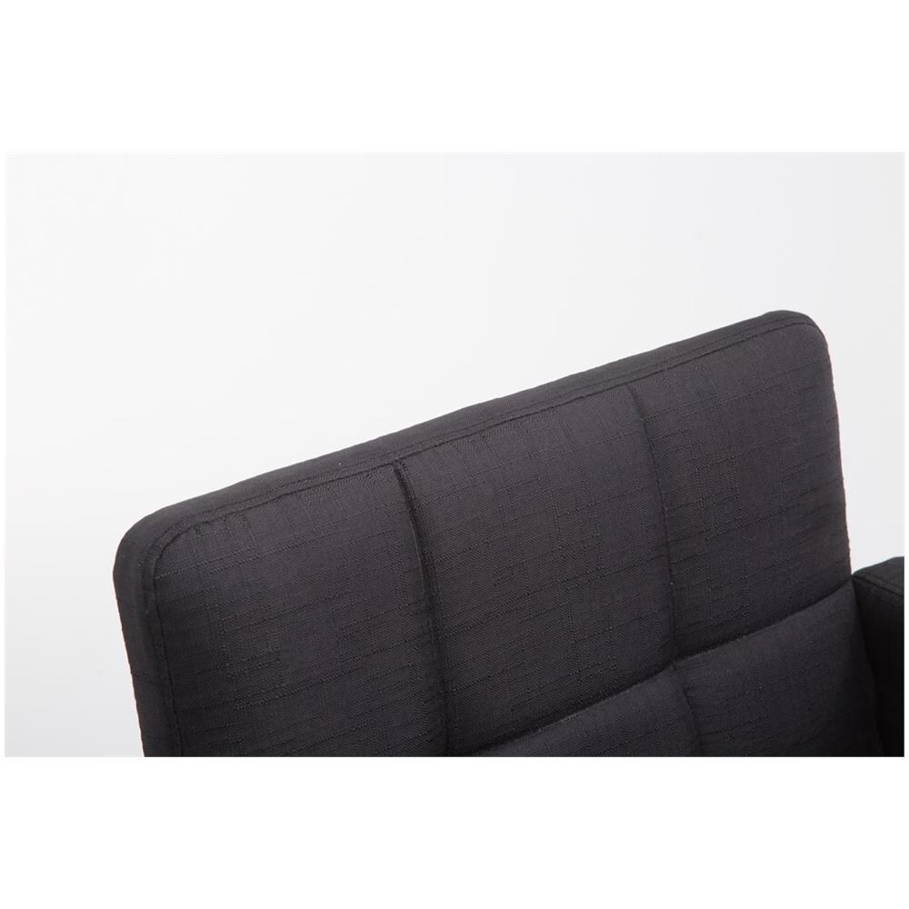 Sgabello Los Angeles, Stoff Nero - Foto 5