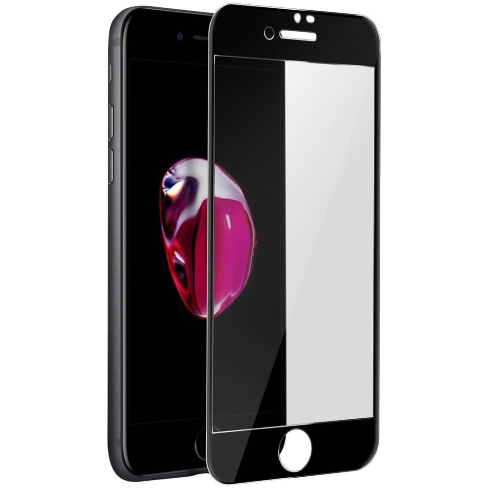 Pellicola Schermo Iphone 7+/8+ Vetro Temperato Smussato Trasparente Bordo Nero - Foto 5