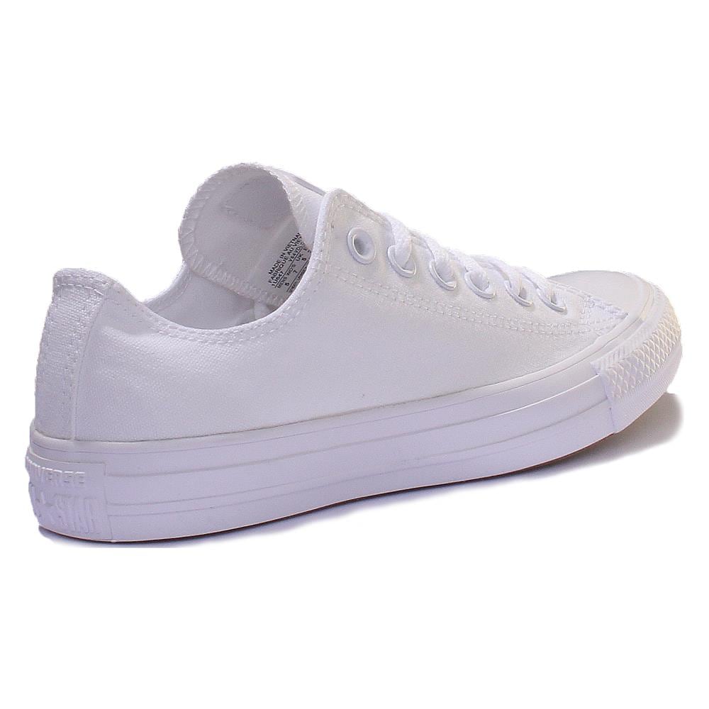 1u647 Ct All Star Low Trainer In White Mono For Unisex - Foto 3