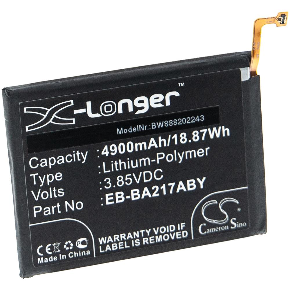 Batteria Sostituisce Samsung Eb-ba217aby, Gh82-22989a Per Smartphone Cellulare (4900mah, 3,85v, Li-poly)  - Foto 1