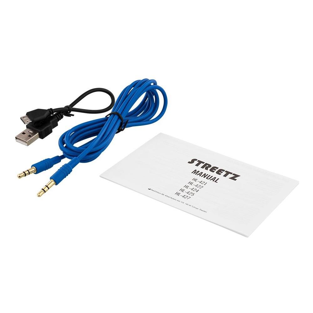 Auricolare Bt On-ear Pieghevole, 3,5 Mm, Blu - Foto 6