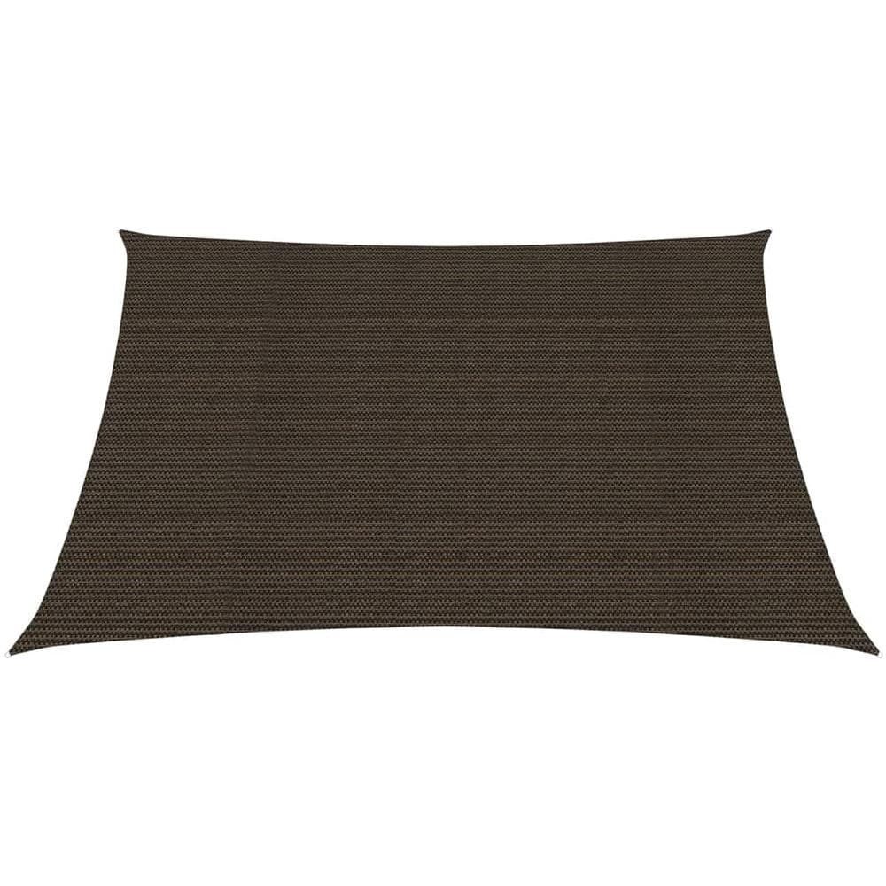 Vela Parasole 160 g / m² Marrone 7x7 m in HDPE - Foto 2