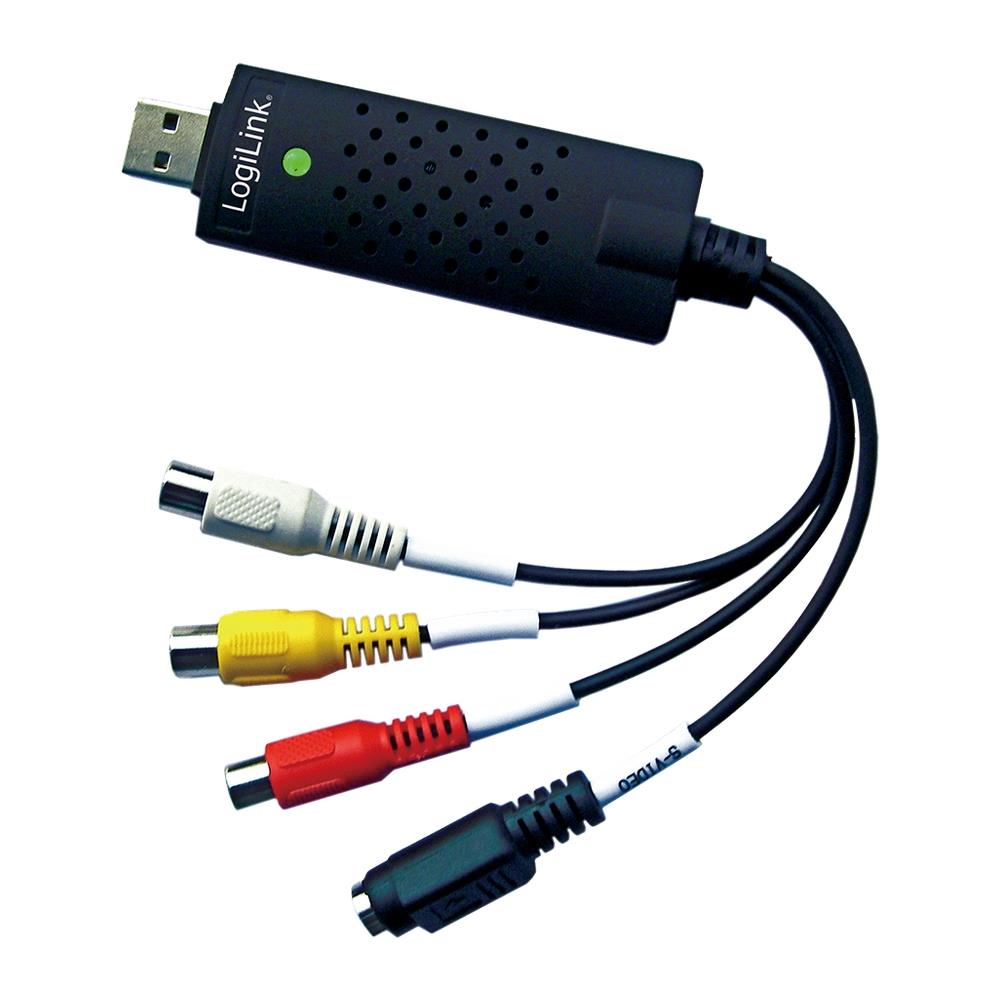 Audio + Video Grabber USB 2.0 USB 2.0 A M RCA composite, S-Video, 3.5mm cavo di interfaccia e adattatore - Foto 2
