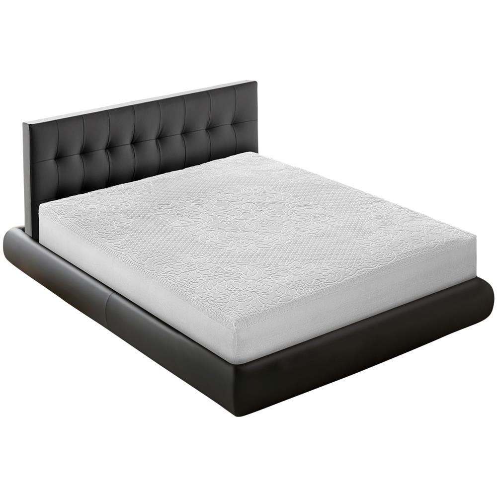 Traversa Coprimaterasso Per Letto In Spugna 100% Cotone Jacquard Made In Italy Angoli Elasticizzati Singolo Bianco - Foto 1