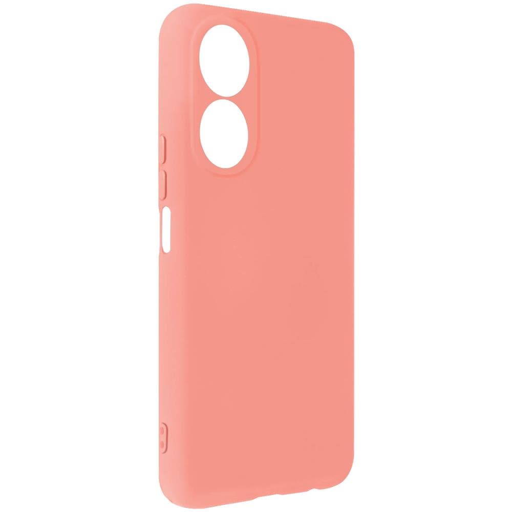 Cover Per Honor X7 In Silicone Semi-rigido Soft-touch Rosa Chiaro - Foto 2